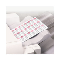 Copier Mailing Labels, Copiers, 1.38 X 2.81, White, 24-sheet, 100 Sheets-box