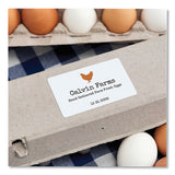Shipping Labels With Trueblock Technology, Inkjet Printers, 2.5 X 4, White, 8 Labels-sheet, 25 Sheets-pack