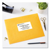 Shipping Labels With Trueblock Technology, Inkjet Printers, 2.5 X 4, White, 8 Labels-sheet, 25 Sheets-pack