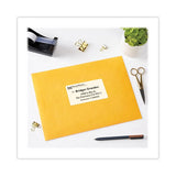 Shipping Labels With Trueblock Technology, Laser Printers,  2.5 X 4, White, 8-sheet, 100 Sheets-pack