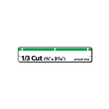 Permanent Trueblock File Folder Labels With Sure Feed Technology, 0.66 X 3.44, White, 30-sheet, 50 Sheets-box