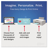 Small Tent Card, Ivory, 2 X 3 1-2, 4 Cards-sheet, 160-box