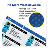 Shipping Labels W- Trueblock Technology, Laser Printers, 2 X 4, White, 10-sheet, 250 Sheets-box