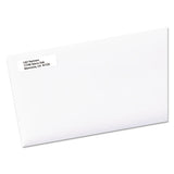 White Address Labels W- Sure Feed Technology For Laser Printers, Laser Printers, 0.5 X 1.75, White, 80-sheet, 250 Sheets-box