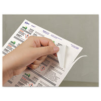 Ultraduty Ghs Chemical Waterproof And Uv Resistant Labels, 2 X 4, White, 10-sheet, 50 Sheets-pack