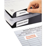 Removable Multi-use Labels, Inkjet-laser Printers, 1 X 2.63, White, 30-sheet, 25 Sheets-pack