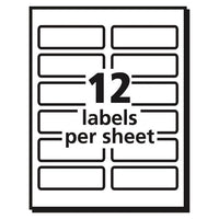 Vibrant Laser Color-print Labels W- Sure Feed, 1 1-4 X 3 3-4, White, 300-pack