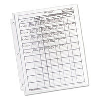 Top-load Poly Sheet Protectors, Heavy Gauge, Letter, Diamond Clear, 100-box