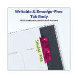 Ultra Tabs Luxe Collection Repositionable Tabs, 1-5-cut Tabs, Assorted Jewel Prism, 2.5" Wide, 16-pack