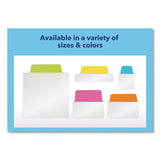 Ultra Tabs Repositionable Standard Tabs, 1-5-cut Tabs, Assorted Primary Colors, 2" Wide, 48-pack