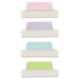 Ultra Tabs Repositionable Margin Tabs, 1-5-cut Tabs, Assorted Pastels, 2.5" Wide, 24-pack