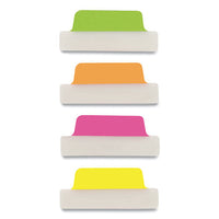 Ultra Tabs Repositionable Margin Tabs, 1-5-cut Tabs, Assorted Neon, 2.5" Wide, 48-pack