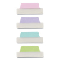 Ultra Tabs Repositionable Margin Tabs, 1-5-cut Tabs, Assorted Pastels, 2.5" Wide, 48-pack