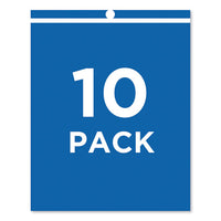 Job Ticket Holders, Heavy Gauge Vinyl, 9 X 12, Clear, 10-pack