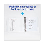 Heavy-duty View Binder With Durahinge And One Touch Ezd Rings, 3 Rings, 1.5" Capacity, 11 X 8.5, White