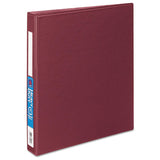 Heavy-duty Non-view Binder With Durahinge And Locking One Touch Ezd Rings, 3 Rings, 3" Capacity, 11 X 8.5, Red
