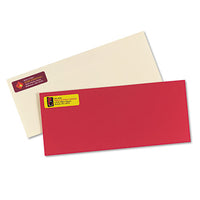 Vibrant Color Printing Mailing Labels, Inkjet Printers, 0.75 X 2.25, Matte White, 30-sheet, 20 Sheets-pack