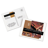 Photo-quality Glossy Postcards For Inkjet Printers, 4 1-4 X 5 1-2, White, 100-pk