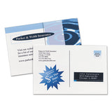 Postcards For Inkjet Printers, 4 1-4 X 5 1-2, Matte White, 4-sheet, 200-box