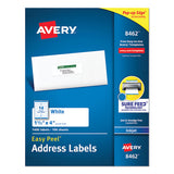 Easy Peel White Address Labels W- Sure Feed Technology, Inkjet Printers, 1.33 X 4, White, 14-sheet, 100 Sheets-box