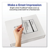 Shipping Labels W- Trueblock Technology, Inkjet Printers, 2 X 4, White, 10-sheet, 100 Sheets-box