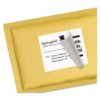 Shipping Labels W- Trueblock Technology, Inkjet Printers, 3.33 X 4, White, 6-sheet, 100 Sheets-box