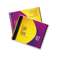 Inkjet Cd-dvd Jewel Case Inserts, Matte White, 20-pack