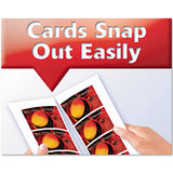 True Print Clean Edge Business Cards, Inkjet, 2 X 3 1-2, White, 200-pack