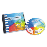 Inkjet Full-face Cd Labels, Matte White, 40-pack