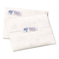 Foil Mailing Labels, Inkjet Printers, 0.75 X 2.25, Silver, 30-sheet, 10 Sheets-pack