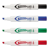 Marks A Lot Desk-style Dry Erase Marker Value Pack, Broad Chisel Tip, Assorted Colors, 24-pack