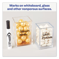 Marks A Lot Desk-style Dry Erase Marker Value Pack, Broad Chisel Tip, Black, 36-pack