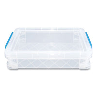 Super Stacker File And Document Box, Letter Files, 10.5 X 14.5 X 3.38, White