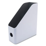 Fusion Magazine File, 4.25 X 9.5 X 12, White-gray