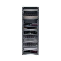 Snap Configurable Tray System, 12 Sections, 22.75 X 9.75 X 13, Gray