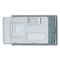 Rigid Two-badge Rfid Blocking Smart Card Holder, 3.68 X 2.38, Clear, 20-pack