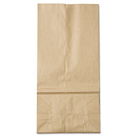 Grocery Paper Bags, 40 Lbs Capacity, #16, 7.75"w X 4.81"d X 16"h, Kraft, 500 Bags