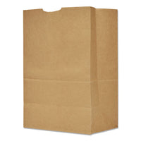Grocery Paper Bags, 75 Lbs Capacity, 1-6 Bbl, 12"w X 7"d X 17"h, Kraft, 400 Bags