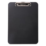 Unbreakable Recycled Clipboard, 1-2" Capacity, 8 1-2 X 11, Black