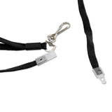 Safety Breakaway Lanyard With Hook, 36", Black