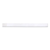 Security Wristbands, 0.75" X 10", Yellow, 100-pack