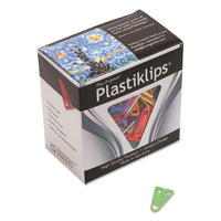 Plastiklips Paper Clips, Extra Large, Assorted Colors, 50-box