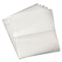 Qf10 Interfolded Dry Wax Paper, 10 X 10 1-4, White, 500-box, 12 Boxes-carton