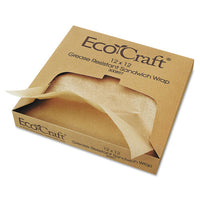 Ecocraft Grease-resistant Paper Wraps And Liners, Natural, 15 X 16, 1000-box, 3 Boxes-carton