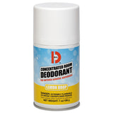 Metered Concentrated Room Deodorant, Sunburst Scent, 7 Oz Aerosol, 12-carton