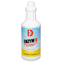 Enzym D Digester Deodorant, Mint, 1qt, Bottle, 12-carton