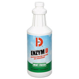 Enzym D Digester Deodorant, Mint, 1qt, Bottle, 12-carton