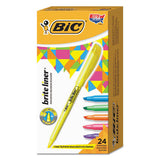 Brite Liner Highlighter Value Pack, Chisel Tip, Assorted Colors, 24-set