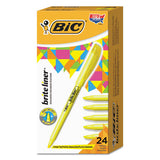Brite Liner Highlighter Value Pack, Chisel Tip, Yellow, 24-pack