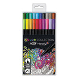 Intensity Stick Porous Point Marker Pen, Fine 0.5mm, Black Ink-barrel, Dozen